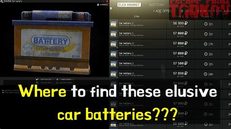 Rechargeable battery (rbattery) is an item in escape from tarkov. Car Batteries - Where to find these?? (Escape from Tarkov ...