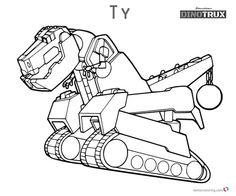 Browse through our collections of coloring pages to find the one that suits your preferences. Printable Dinotrux Coloring Pages Sketch Coloring Page