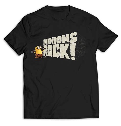Download Minions T-Shirt Minions Rock | Shirts, Hemd, T-shirt