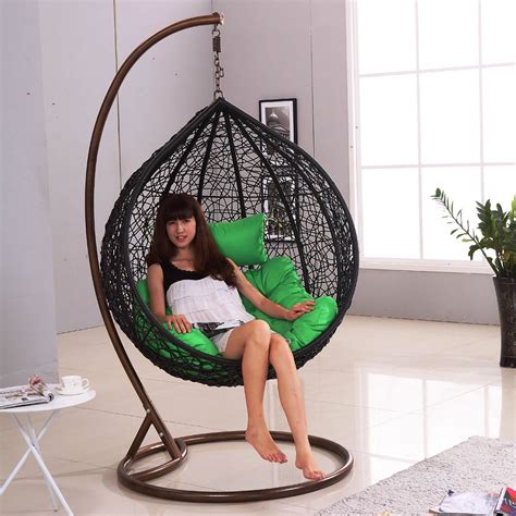 Maybe you would like to learn more about one of these? Image result for hanging wicker chair | Indoor hammock bed ...