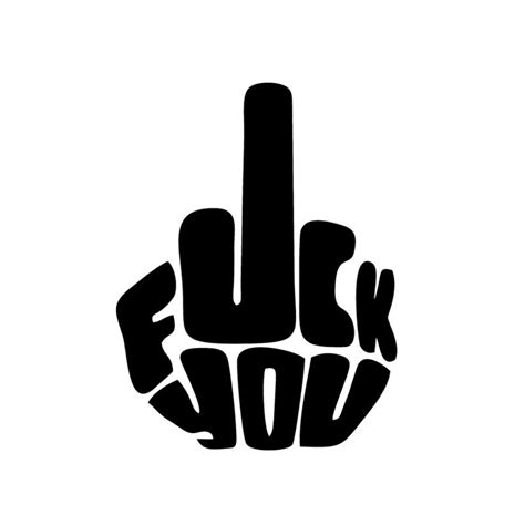 Brought to you by xxxbunker.com. Car Styling Decorator Decal Dub Funny Middle Finger Vinyl ...