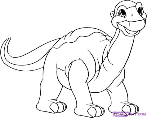 How to make land before time coloring pages? Land Before Time Little Foot coloring pages - Google ...