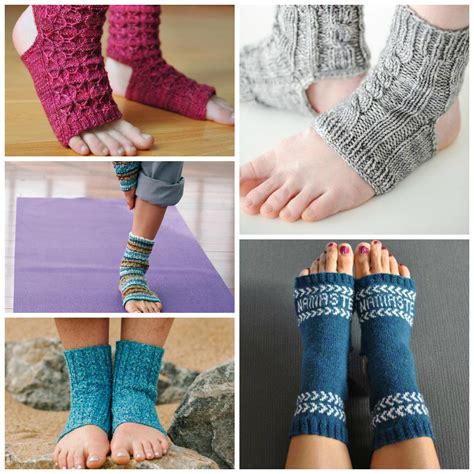 So many knitters' knees knock at the thought of 'turning a heel' or managing the magic loop, but the best way to conquer a fear is to jump in and have a go! 10 Yoga Socks Knitting Patterns