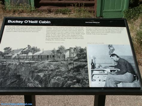 The buckey o'neill cabin was built in 1890 by william buckey o'neill in what would become grand canyon national park. Buckey O'Neill Cabin