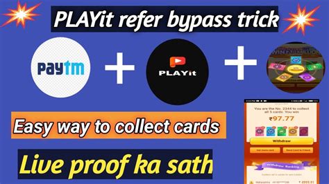 Playit mod apk has many powerful features to help you manage, play and customize multimedia files like photos, videos, mp3. PLAYit app offer bypass trick to collect cards - YouTube