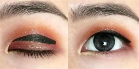 However, try to keep the wing short. Why "Floating Eyeliner" Is the Best Trick for Hooded ...