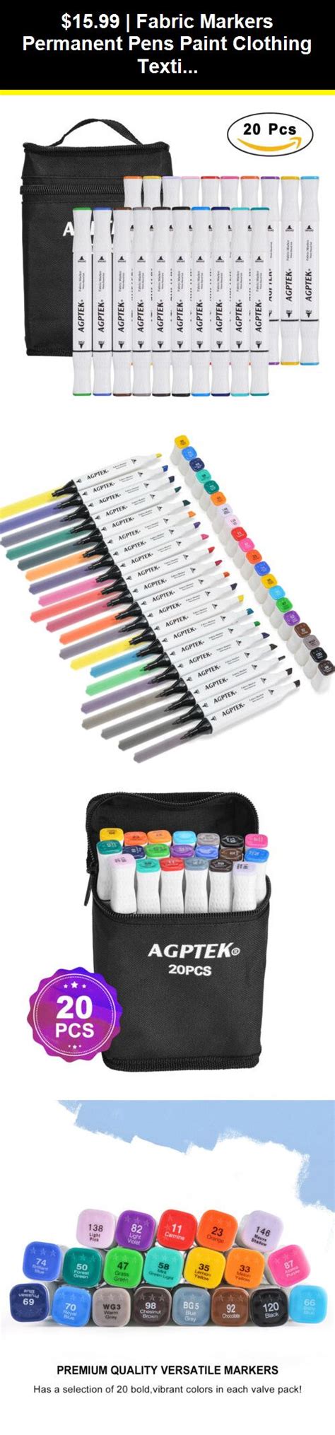 Thought felt tip pens were just for coloring? Drawing and Lettering Supplies 183081: Fabric Markers ...