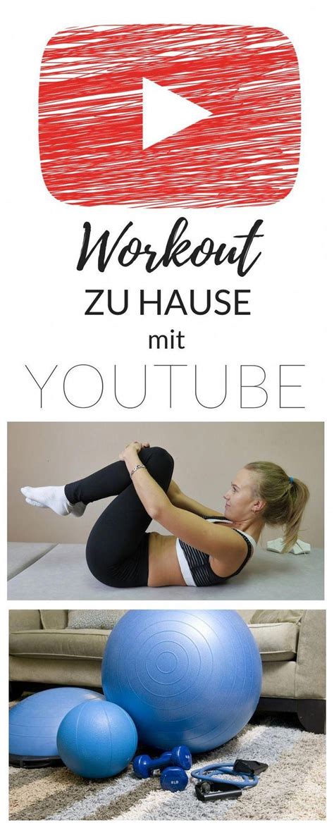 Setze dich auf das balanceboard und strecke beide beine nach vorne. deutschsprachige YouTube Workout Kanäle für Frauen ...
