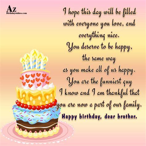 Check spelling or type a new query. Top 20 Happy Birthday Wishes For Brother In Law | Message ...