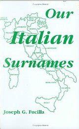 Italian surnames that start with di : Our Italian surnames - By Joseph Guerin Fucilla - Gente di ...