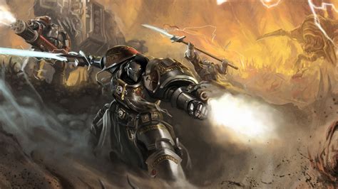 Looking for the best warhammer 40k hd wallpapers? HD Hintergrundbilder warhammer 40000 battle sci-fi art ...