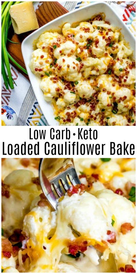 The nutrition information provided are only estimates based on an online nutritional calculator. This Low Carb Loaded Cauliflower Bake is a keto casserole recipe that is a chees… | Thanksgiving ...