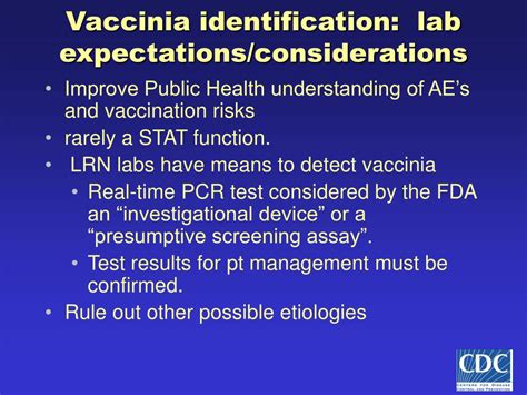 Severe rash high fever nausea blindness tiredness. PPT - Current expectations for laboratory testing and ...