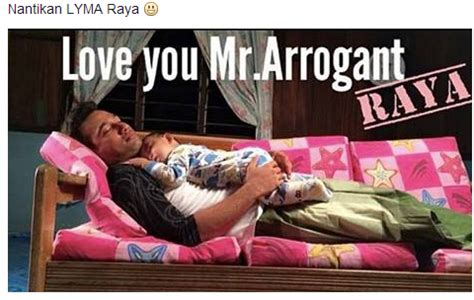 Drama sangat official 1 год. Love You Mr Arrogant Raya | Fatin Farhanah