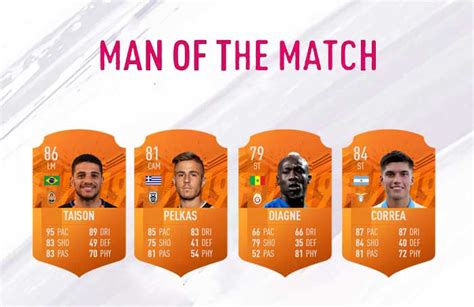 Maybe you would like to learn more about one of these? FIFA 19 Man of the Match - Full List of FUT 19 MOTM Orange ...