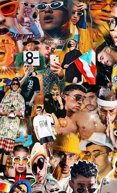 Caro bad bunny wallpaper hd theme lovely new tab. Bad Bunny collage 2020 special - iphone wallpaper en 2020 ...