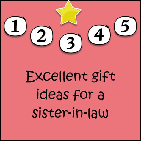 **this post may contain affiliate links for products i recommend. Gift Ideas for Sister-in-Law | Five Top List