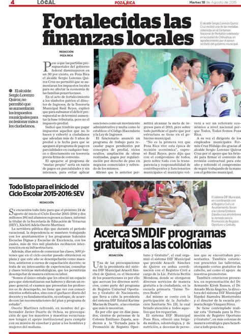 Los trabajadores temen que ponga en. Diario de Poza Rica 18 de Agosto de 2015 by Diario de Poza ...