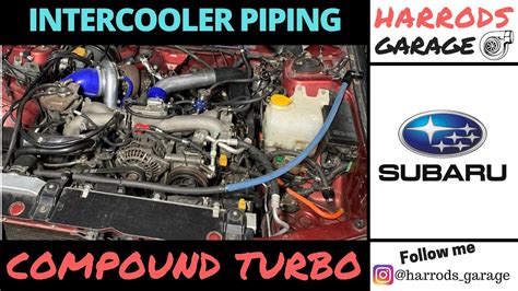 Mechanical turbo compounding, which was introduce. Compound Turbo Subaru Gets Intercooler Piping - YouTube