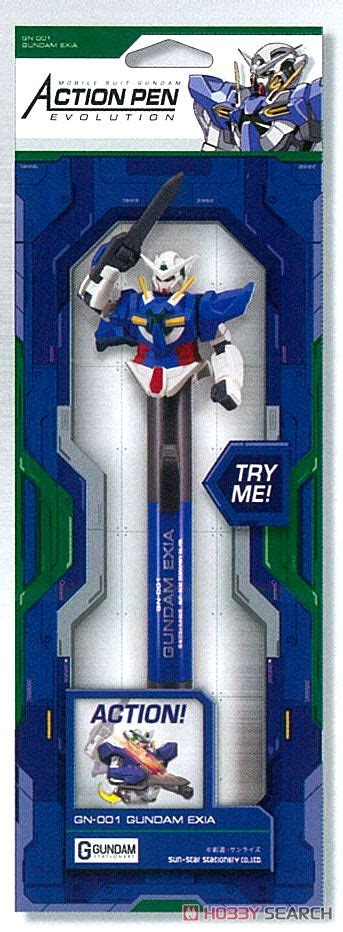 Nobel gundam with over flag. Action Pen Evolution GS EXI (Gundam Exia) (Anime Toy ...