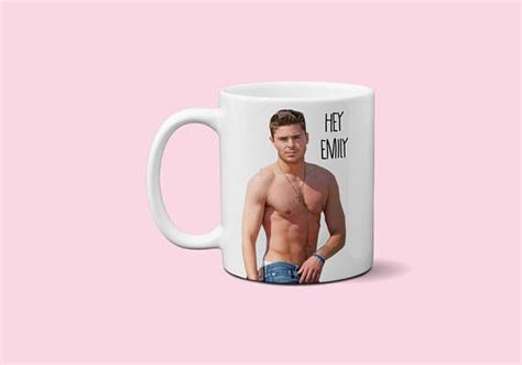 Find gifs with the latest and newest hashtags! Personalized Zac Efron Mug - Coffee Mug - Funny Valentines ...