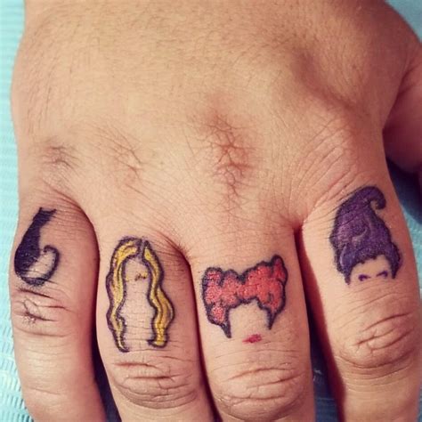 My tattoo was a simple design: 20 Hocus Pocus Tattoos That Put a Spell on Us in 2020 ...