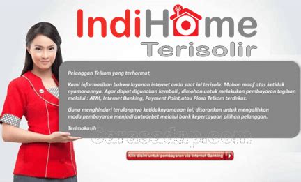 Berikut telah saya tulikan 5 cara pasang wifi namun jika ada yang anda kenal pegus atau sales indihomenya, biasa mereka meminta biaya pemasangan setelah jaringan kita selesai dipasang. IndiHome Terisolir? Ini Cara Mengatasi WiFi IndiHome Terisolir atau Cara Buka Isolir IndiHome ...