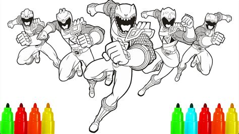 Power rangers jungle fury yellow drawing. Power Rangers Dino Charge Coloring Pages | Colouring Pages ...