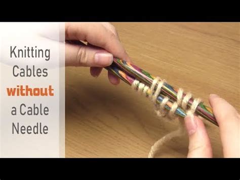 A woman in the ukraine is making thick blankets out of large spools of merino wool using her arms instead of knitting needles. How to Knit Cables - without a Cable Needle | Knitting ...