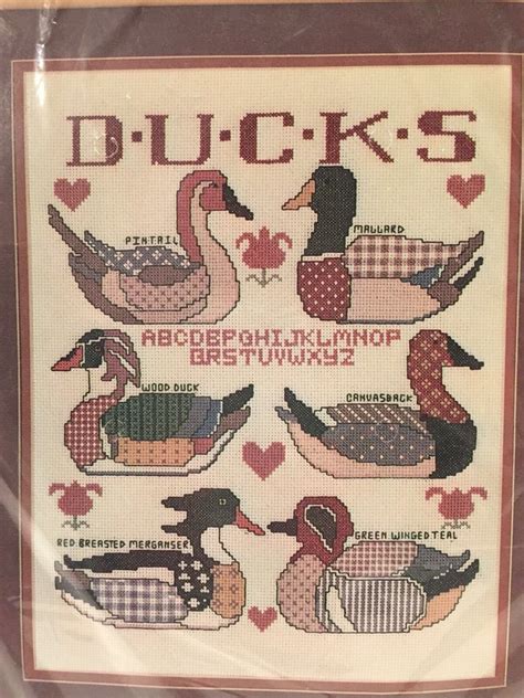 We did not find results for: Bucilla Ducks Counted Cross Stitch Kit, Decoy Collection ...