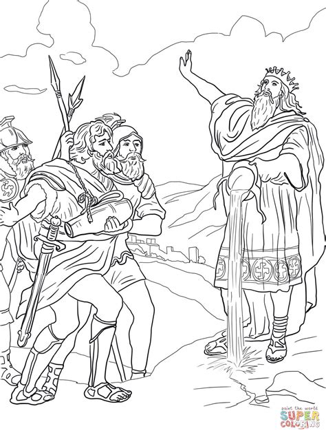 David brings the ark to jerusalem. Absalom Coloring Pages - Coloring Home