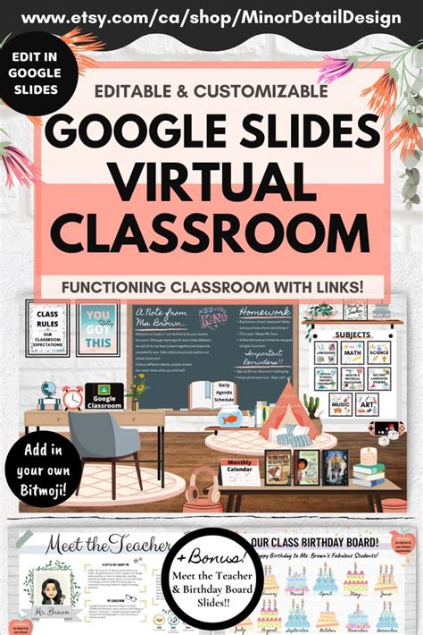 In this video, i am going to show you how to create your virtual classroom using power point. Virtual Classroom Template, Digital Classroom Backdrop ...