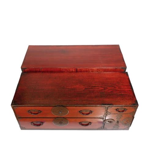 Japanese tea ceremonies are typically conducted in specially constructed spaces or rooms designed for the purpose of tea ceremony. Japanese Yonezawa Tansu 2-Section Clothing Storage Chest ...