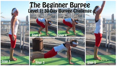 30 Day Burpee Challenge - Eat. Drink & be Skinny! | Burpee challenge, Burpees, Workout challenge