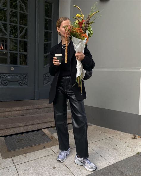 So white is tending to lose its moment. Faux-leather pants: the vegan-approved Autumn trend I love