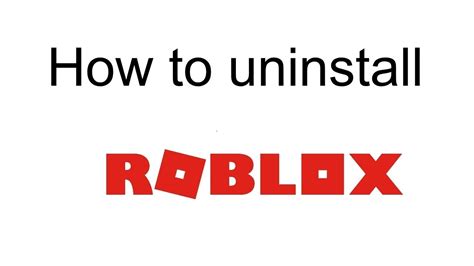 More images for how do you delete roblox account » How to uninstall ROBLOX (2018) - YouTube