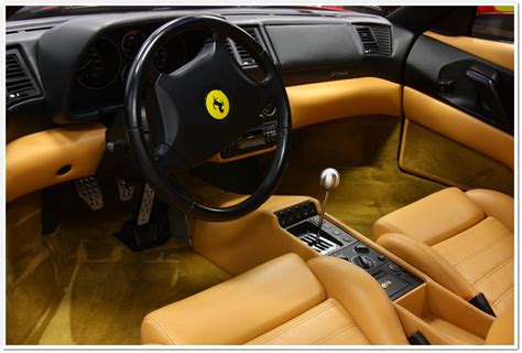 Inside the cockpit, it is equipped with original ferrari badges. Ferrari 355 GTS Mini-Restoration Detail | Ask a Pro Blog