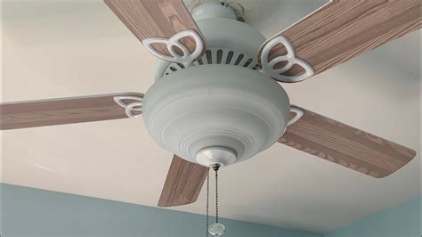 The 42inch ceiling fan provides a cute look for your bedroom. Harbor Breeze Builder's Series Ceiling Fan (with light kit ...