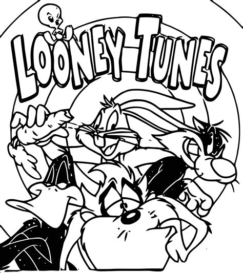 Daffy duck, a grumpy duck. Looney Tunes Usa The Looney Tunes Show Coloring Page ...