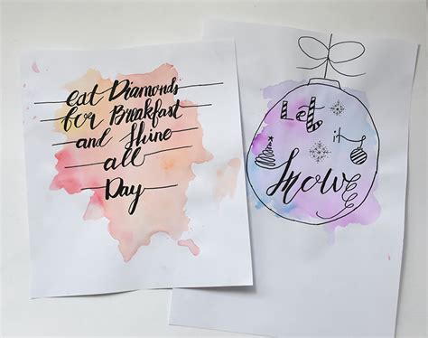 Lerne das handlettering schritt für schritt, effektiv und kostenlos. Handlettering lernen - Schritt für Schritt | Sintre