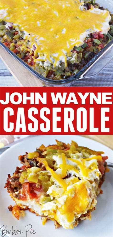 John wayne casserole with biscuits. Easy John Wayne Casserole Recipe - BubbaPie | Easy ...