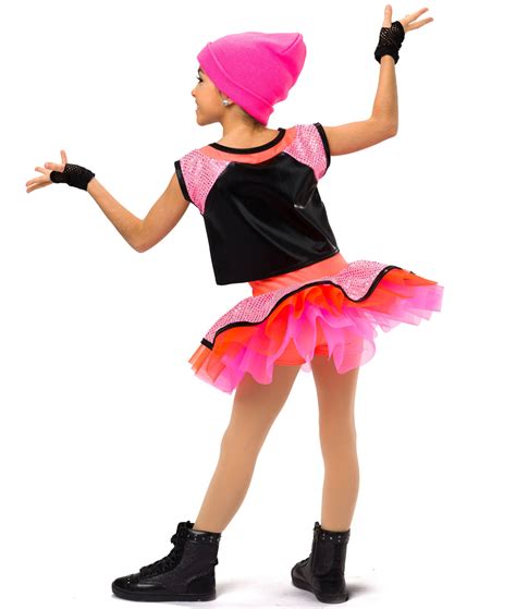 Beetlejuice (by wawa baby)—see looks like this and more from real people around the world on lookbook. Neon Tutu Kids Hip Hop Dance Costume | A Wish Come True