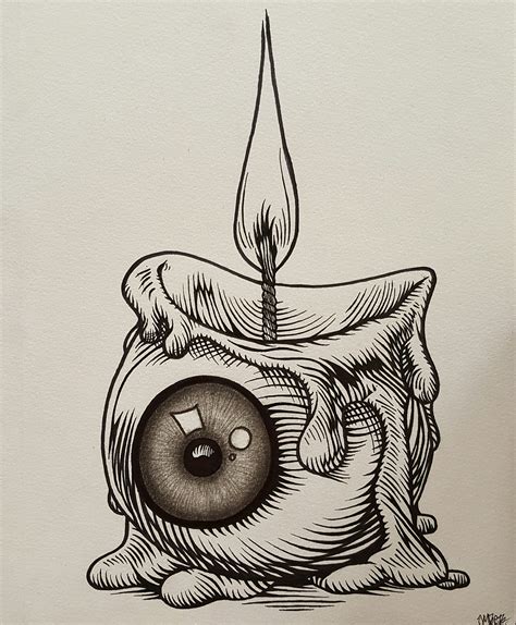 Fan art is a great way to show your appreciation towards the creation of others. Eyeball Candle on Behance