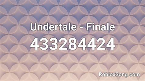 Megalovania id song roblox rbxrocks. Undertale - Finale Roblox ID - Roblox music codes