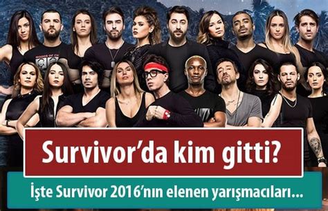 Survivor kim elendi, sorusu yarışmanın bu bölümünde merak ediliyor. Survivor'da kim elendi? - FotoHaber - Yaşam