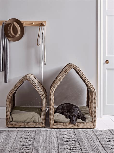 Throw them in a fun galvanized bucket! Rattan Pet House - Large in 2020 | Small pet bed, Large ...