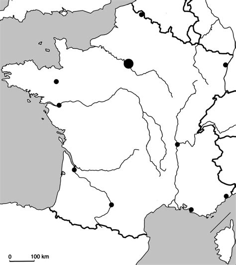 Carte de france vierge a imprimer. Carte de france à remplir - altoservices