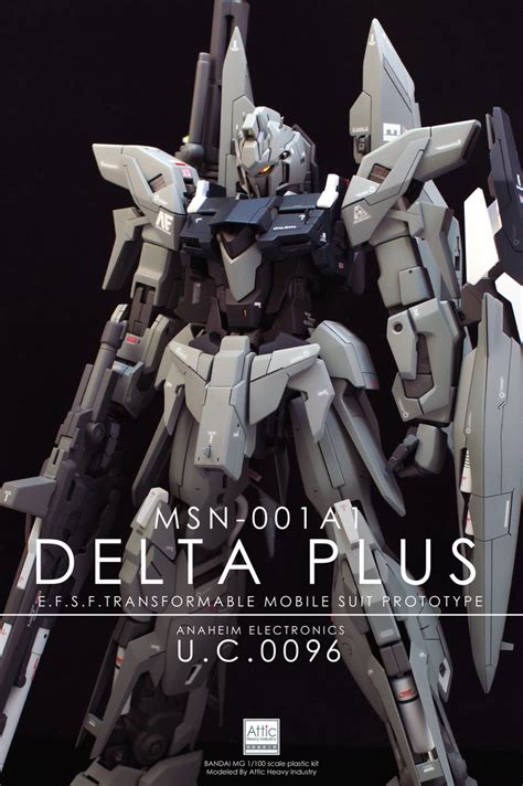 There is something about this model kit that i can't figure out what.but it looks really clean and sharp! Custom Build: MG 1/100 Delta Plus - Gundam Kits Collection ...