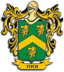 Local names usually denoted where a man held his land, and indicated where he actually lived. Fitch family crest | Family Crests | Pinterest | Crests ...