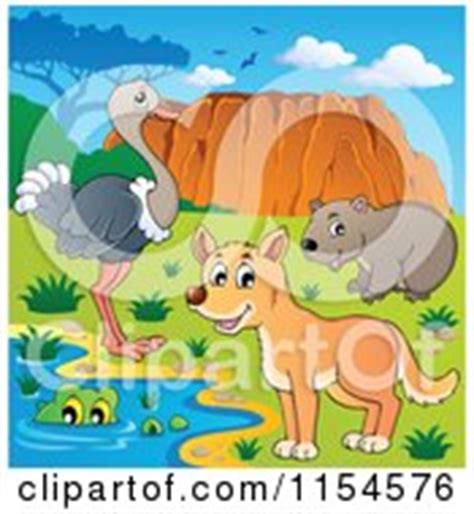 Select from premium uluru australia of the highest quality. Cartoon of an Aussie Crocodile Possum Koala and Kiwi Bird by Uluru - Royalty Free Vector Clipart ...